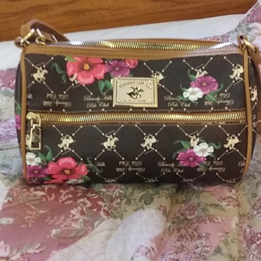 Floral purse